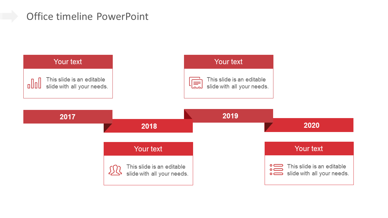 Free - Model PowerPoint 2013 Timeline Template Design